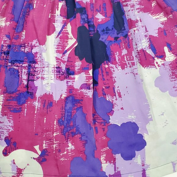 Joe Fresh NWT Women's Abstract Print Mini Skirt Medium WF13SK2813 - Picture 4 of 11